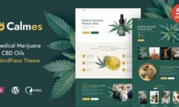 Calmes - Medical Marijuana & Coffeeshop WordPress Theme Free Download