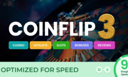 Coinflip - Casino Affiliate & Gambling WordPress Theme