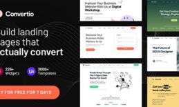 Convertio - Conversion Optimized Landing Page Theme