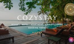 CozyStay - Hotel Booking WordPress Theme Free Download