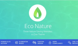 Eco Nature - Environment & Ecology WordPress Theme Free Download