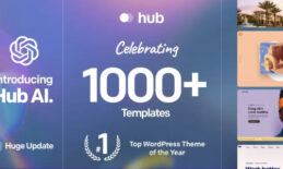 Hub - Responsive Multi-Purpose WordPress Theme Free Download