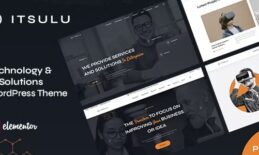 ITSulu - Technology & IT Solutions WordPress Theme Free Download