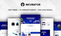 Incubator - WordPress Startup Business Theme Free Download