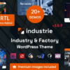 Industrie - Factory & Industry WordPress Theme Free Download