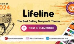 Lifeline - NGO, Fund Raising and Charity WordPress Theme Free Download