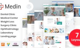 Medin - Medical Center WordPress Theme Free Download