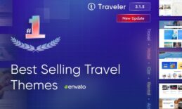 Traveler - Travel Booking WordPress Theme Free Download